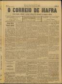 O Correio de Mafra: Jornal semanal, noticioso e agrícola, defensor dos interesses da Comarca de Mafra, Ano 2, n.º 9