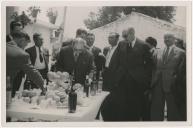 Inauguração de melhoramentos, com a presença do Governador Civil de Lisboa, Dr. Mário Madeira, e do Presidente da Câmara Municipal de Mafra, Capitão João Lopes.