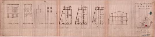 OP Jacinto Rodrigues Lavos - Malveira - Construir um  1º andar na sua casa, abrir uma porta e uma montra - Licença de construçãonº. 512/1949, de 5 de Julho - Licença de utilização nº. 143/1951, de 26 de Fevereiro 