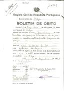 Boletim de Óbito 2257
Emília de Jesus
Coval 140