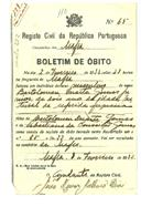 Boletim de Óbito 0110
Bartolomeu Duarte Gomes Júnior
Coval 129 (coval 272)