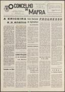 O Concelho de Mafra: Jornal Regionalista, Ano 34, n.º  755