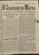 O Concelho de Mafra: Jornal Regionalista, Ano 18, n.º 527