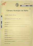 OP 5644/1970 Mário Batista Carriço - construção de uma moradia - licença de construção nº 374/1971 - licença de utilização nº 298/1971