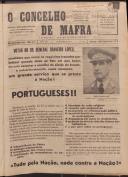 O Concelho de Mafra: Jornal Regionalista, Ano 19, n.º 555