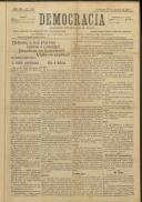 Democracia: Semanário republicano de Mafra, Ano 3, n.º 135