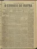 O Correio de Mafra: Jornal semanal, noticioso e agrícola, defensor dos interesses da Comarca de Mafra, Ano 6, n.º 222