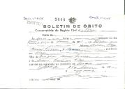 Boletim de Óbito 3446
Amélia Filipe Duarte Franco
Coval 645;