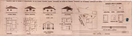 OP Albano Valentim Duarte - Travessa do Pinhal Manso, na Venda do Pinheiro / Milharado - Edificar moradia para habitação e casa de arrecadação - Licença de construção nº 719/1950 - Licença de utilização nº 1840/1950.