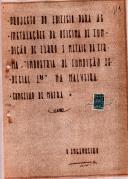 OP Indústria de Fundição Especial, lda - Construir edifício para oficinas -
Licença de obra nº 1614/1956 - Licença de utilização nº 2087/1958.