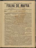 Folha de Mafra: Periódico noticioso, literário e agrícola, Ano 1, n.º 52