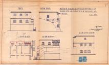 OP José de Matos Gonçalves - Malveira - Modificação dos alçados de uma casa de habitação - 
Licença de construção nº 1121/1954.