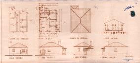 OP Francisco Almeida Atalaia - Rua Eduardo Gonçalves Saldanha, nº 4 - Malveira - Construir casa de habitação com 85 m2 -
Licença de construção nº 77/1959 - Licença de utilização nº 441/1959.