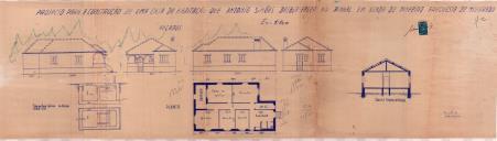 OP António Simões - Venda do Pinheiro / Milharado - Construir casa de habitação e muro de vedação - Licença de construção nº 292/1946 - Licença de utilização nº 175/1947.