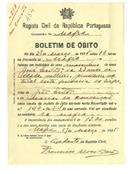 Boletim de Óbito 454
José Leitão
Coval 218