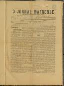 O Jornal Mafrense: Semanário noticioso, agrícola, científico, literário e recreativo, Ano 9, nº 427