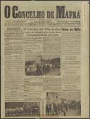 O Concelho de Mafra: Jornal Regionalista, Ano 14, n.º 450