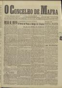 O Concelho de Mafra: Jornal Regionalista, Ano 15, n.º 466