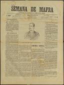 Semana de Mafra: Defensor dos interesses do Concelho de Mafra, Ano 1, n.º 26