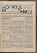 O Concelho de Mafra: Semanário ilustrado. Órgão de Propaganda e Defesa do Concelho, Ano 1, n.º 35