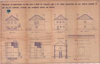 OP Jorge Alcantara da Luz - Rua Nova do Bairro Residencial, em Mafra - Construir uma prédio para duas famílias - Licença de construção nº. 37/1948 - Licenças de utilização nº 767/1948.                                 