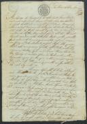 Testamento do padre Manuel Duarte, prior da igreja de Santo André de Mafra e beneficiado da Colegiada de Santo André de Mafra, morador na vila de Mafra, datado de 22 de Agosto de 1831. 