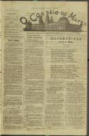 O Correio de Mafra: Jornal semanal, noticioso e agrícola, defensor dos interesses da Comarca de Mafra, Ano 8, n.º 308