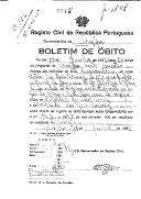 Boletim de Óbito 2215
Artur dos Reis Maria
Coval 110