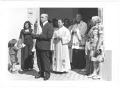 Fotografia da Festa em honra de Nossa Senhora da Nazaré, na Igreja Nova