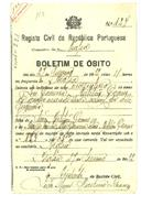 Boletim de Óbito 0119
José Gouveia Militão Gomes
Coval 135 (coval 281)