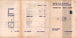 OP Irene Antunes - Outeirinho / Cheleiros - construção de arrecadação com 16,00m2 -
Licença de construção nº 1923/1959.