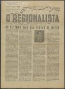 O Regionalista: Semanário Ilustrado, Ano 6, n.º 268