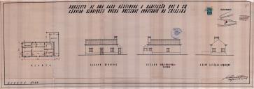 OP Cândido Henriques Rocha - Ericeira - Travessa do Inocêncio, na Ericeira - Construir moradia - Licença de construção nº 578/1954 - Licença de utilização nº 210/1956.