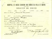 Boletim de Óbito 1856
Manuel Mendes
Coval 345