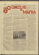 O Concelho de Mafra: Semanário ilustrado. Órgão da União Nacional, Ano 2, n.º 81