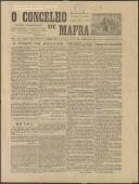 O Concelho de Mafra: Jornal Regionalista, Ano 7, n.º 276