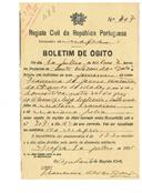 Boletim de Óbito 488
Francisca de Jesus Ventura
Coval 358