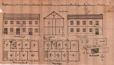 OP Amadeu Simões do Paço - reconstrução e ampliação de prédio - Rua Serafim da Paz Medeiros, em Mafra - licença de construção nº 122/1944 - licença de utilização nº 70/1945