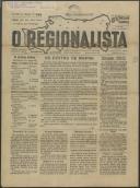 O Regionalista: Semanário Ilustrado, Ano 6, n.º 266