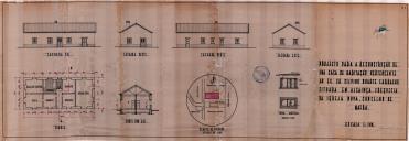 OP Silvino Duarte Farracho - Alcainça Pequena / Igreja Nova - reconstruir casa de habitação, junto a várias casas que possui - Licença de construção nº 604/1954 - Licença de utilização nº 73/1955.