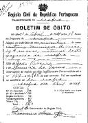 Boletim de Óbito 1295
António Domingos Ribeiro
Coval 469