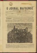 O Jornal Mafrense: Semanário noticioso, agrícola, científico, literário e recreativo, Ano 8, nº 388