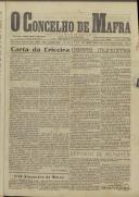 O Concelho de Mafra: Jornal Regionalista, Ano 15, n.º 467