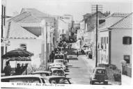 Fotografia Reprodução de postal. 94 Ericeira - Rua Eduardo Burnay