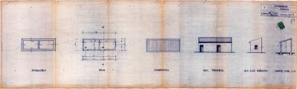 OP Leonel Gomes - Sobreiro / Mafra - Construir casa de arrecadação om 37 m2 - Licença de construção nº 899/1959.