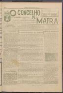 O Concelho de Mafra: Semanário ilustrado. Órgão de Propaganda e Defesa do Concelho, Ano 1, n.º 32