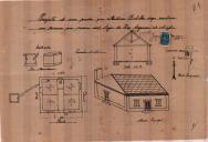 OP António Batalha - Paz / Mafra - Construir uma casa térrea de habitação - Licença de construção nº. 370/1946 - licença de utilização nº 965/1947