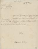 Ofício do juiz da Irmandade do Santíssimo Sacramento do Sobral da Abelheira, Francisco Antunes, dirigido ao administrador do Concelho de Mafra, relativo ao envio do orçamento e mais documentos para o ano económico de 1889 a 1890 da mesma Irmandade.