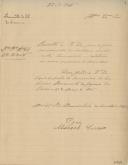 Ofício do juiz da Irmandade do Santíssimo Sacramento da Carvoeira, Marçal Correia, dirigido ao administrador do Concelho de Mafra, relativo ao envio das contas desta Irmandade, referentes ao ano económico de 1904 a 1905.