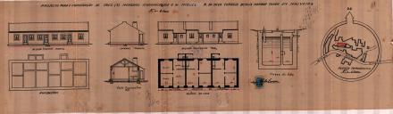 OP Miguel da Silva Correia - Malveira - Construir uma casa para três inquilinos - Licença de construção nº. 1766/1950 - Licença de utilização nº. 1040/1951.                         